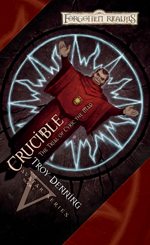 Cover image for book Crucible: Trial of Cyric the Mad