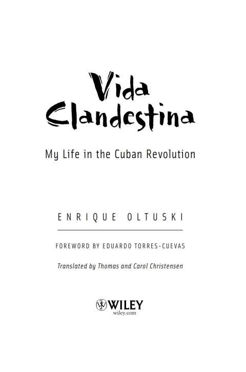Cover image for book Vida Clandestina