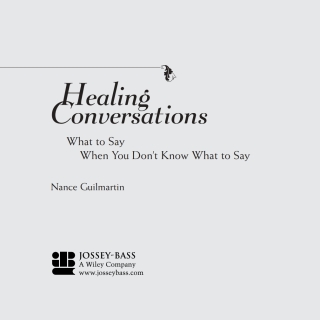 Healing Conversations