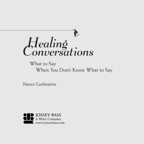 Cover image for book Healing Conversations