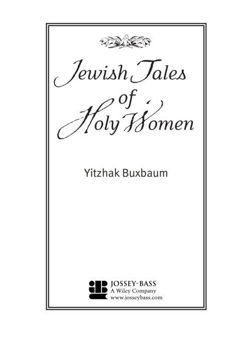 Cover image for book Jewish Tales of Holy Women
