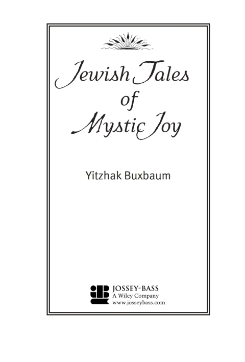 Cover image for book Jewish Tales of Mystic Joy