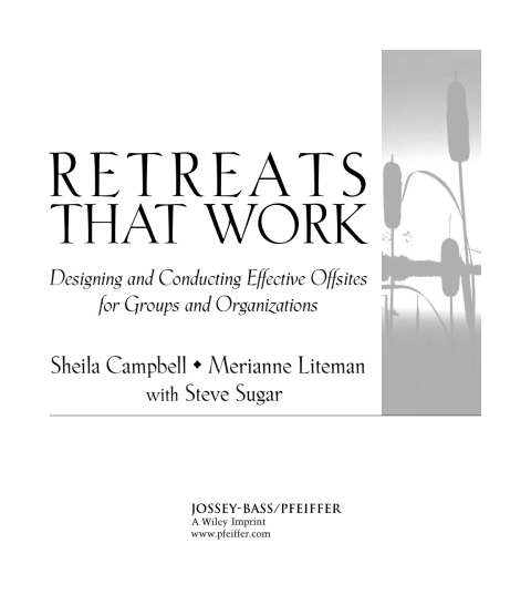 Cover image for book Retreats That Work