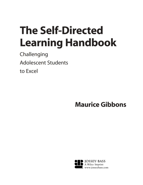 Cover image for book The Self-Directed Learning Handbook