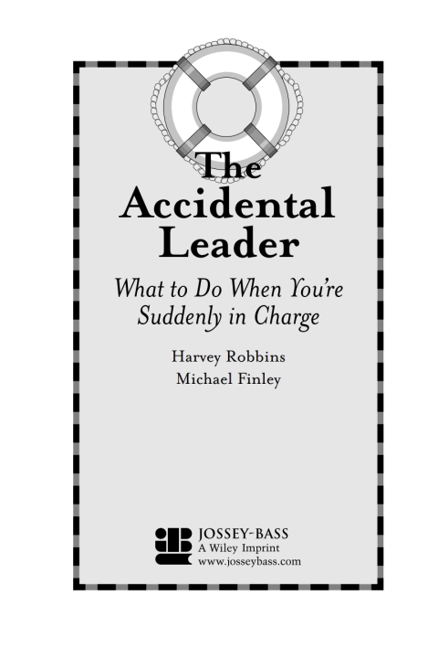 Cover image for book The Accidental Leader