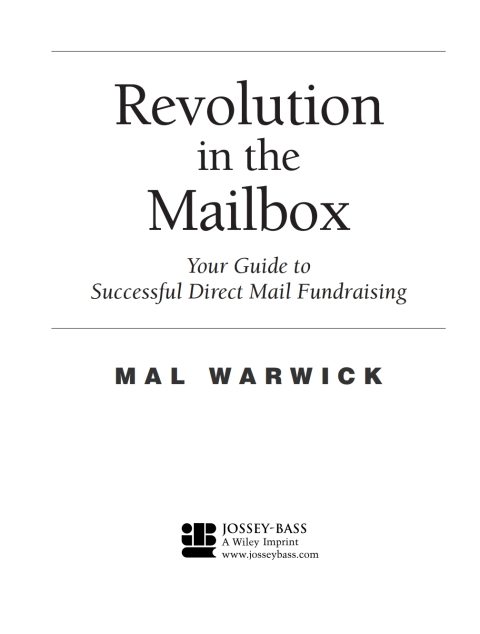 Cover image for book Revolution in the Mailbox