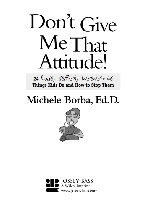 Cover image for book Don't Give Me That Attitude!