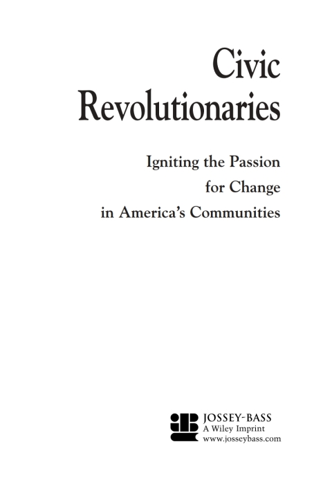 Cover image for book Civic Revolutionaries