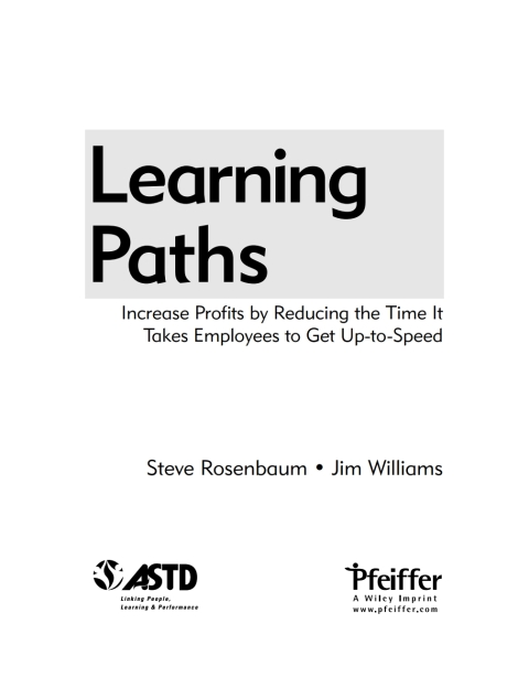 Cover image for book Learning Paths