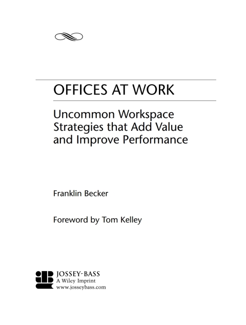 Cover image for book Offices at Work