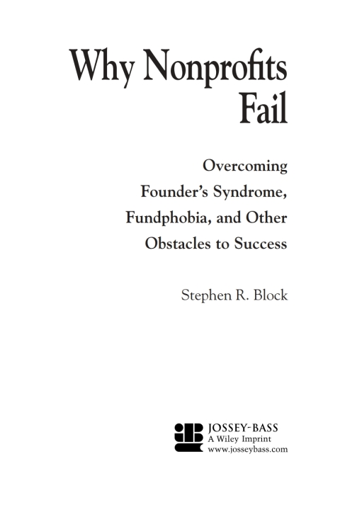 Why Nonprofits Fail 