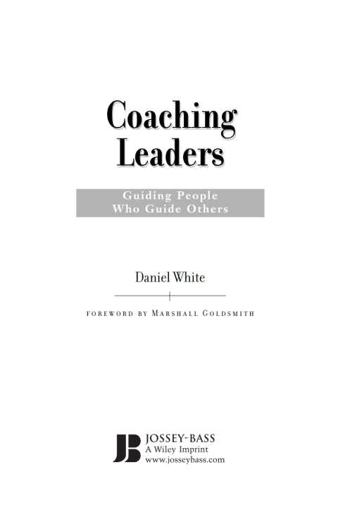 Cover image for book Coaching Leaders