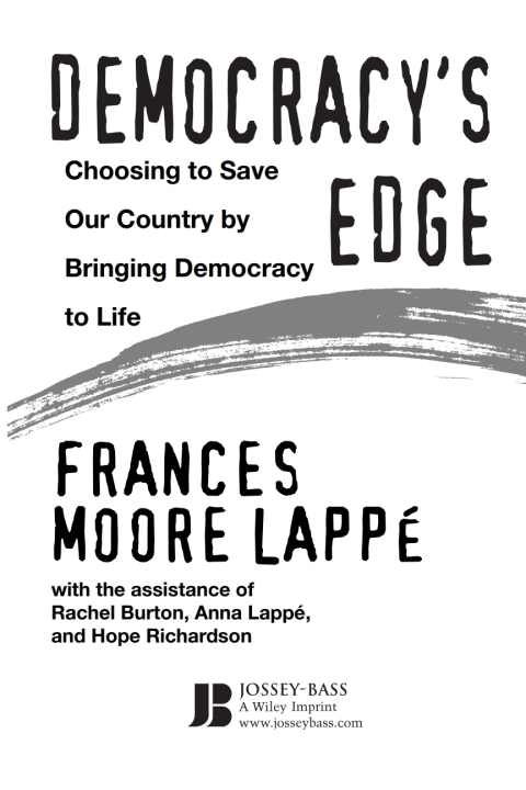 Cover image for book Democracy's Edge