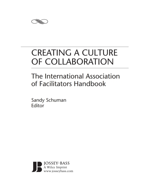 Cover image for book Creating a Culture of Collaboration