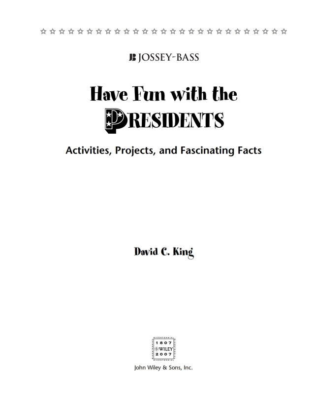 Have Fun with the Presidents