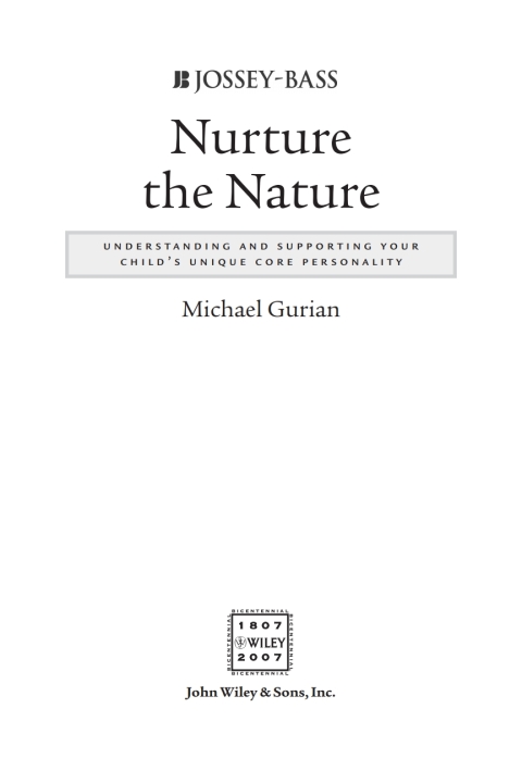 Cover image for book Nurture the Nature