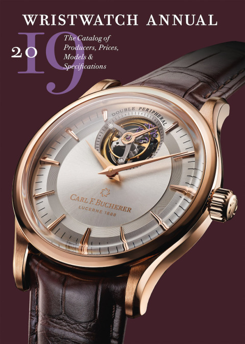 Cover image for book Wristwatch Annual 2019: The Catalog of Producers, Prices, Models, and Specifications