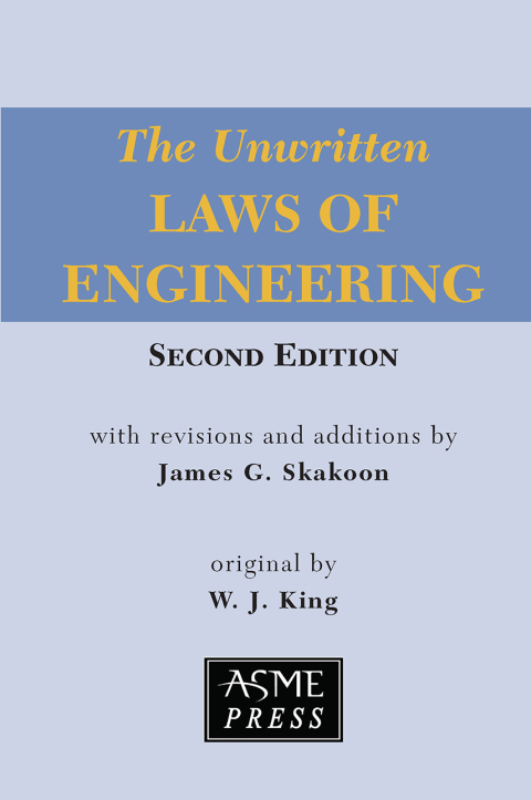 Cover image for book The Unwritten Laws of Engineering