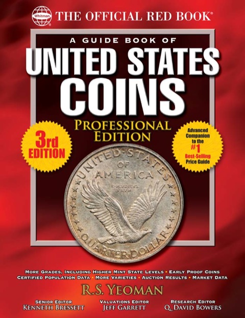 Cover image for book The Official Red Book: A Guide Book of United States Coins, Professional Edition