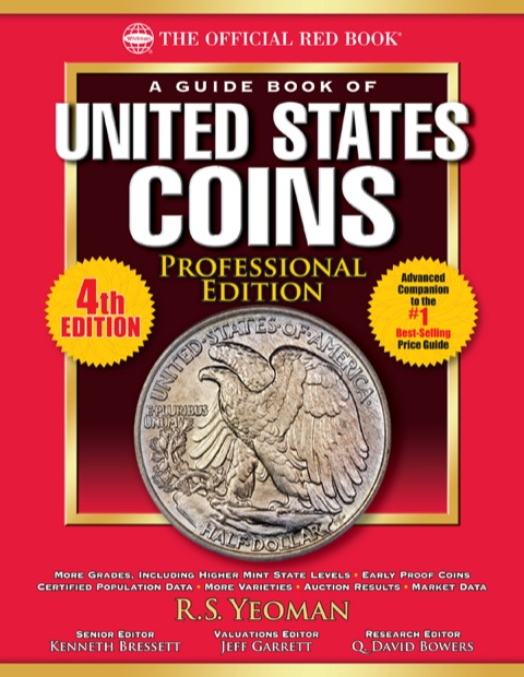 Cover image for book The Official Red Book: A Guide Book of United States Coins, Professional Edition
