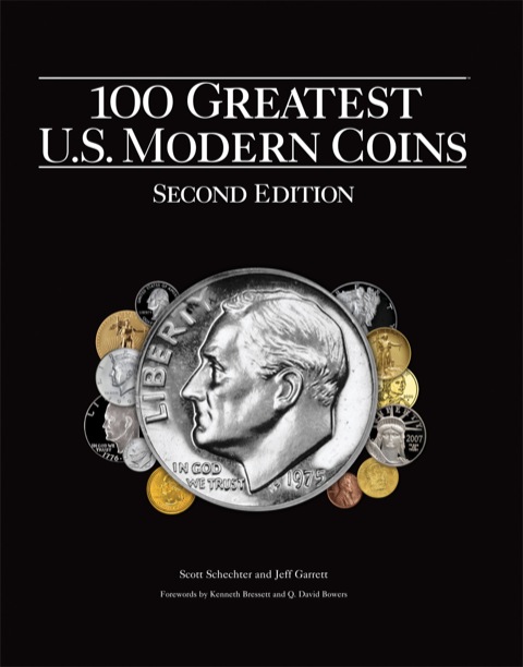 Cover image for book 100 Greatest U.S. Modern Coins