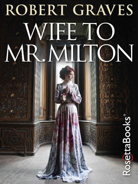 Cover image for book Wife to Mr. Milton