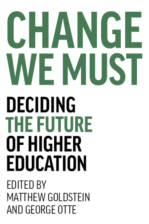 Cover image for book Change We Must