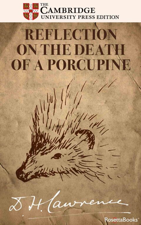 Cover image for book Reflection on the Death of a Porcupine