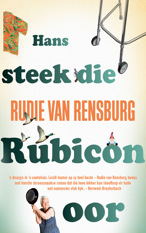 Cover image for book Hans steek die Rubicon oor