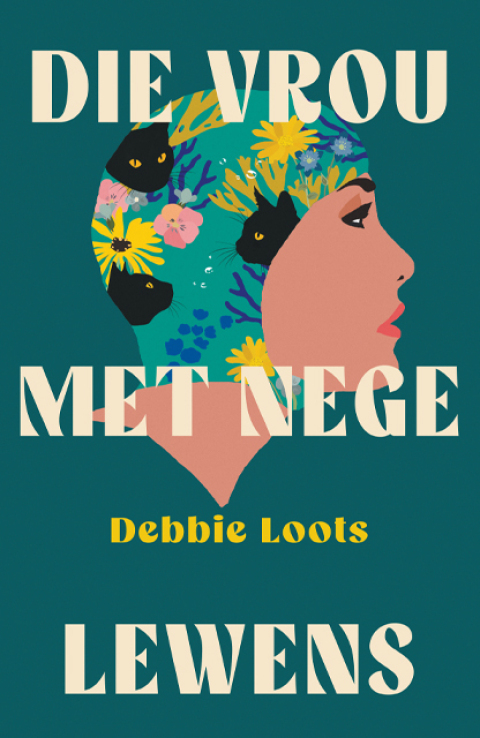 Cover image for book Die vrou met nege lewens