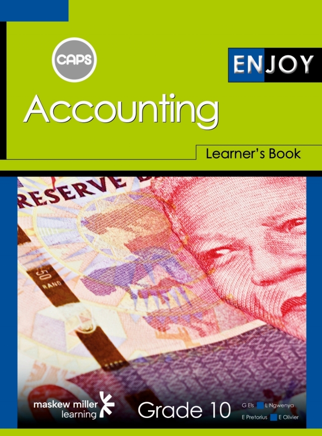 Enjoy Accounting Gr 10 (Learner Book) (Caps)