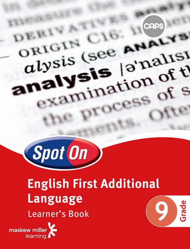 Spot on English Caps First Additional Language Gr 9 (Learners Guide)