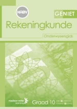 “Geniet Rekeningkunde Graad 10 Onderwysersgids eBOOK