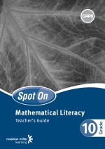 Spot On Mathematical Literacy Grade 10 Teacher’s Guide ePDF eBOOK