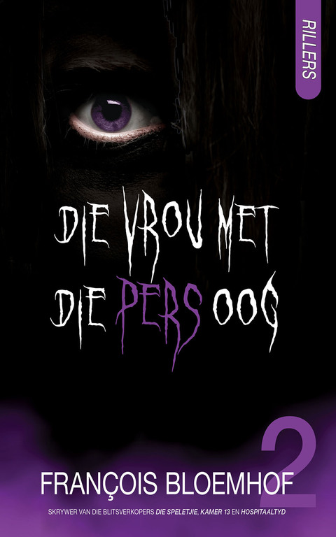 Cover image for book Rillers 2: Die vrou met die pers oog