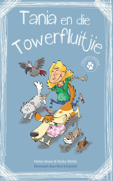 Cover image for book Veearts-vriende 1: Tania en die towerfluitjie
