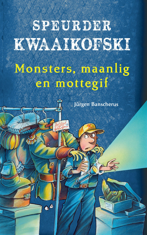 Cover image for book Speurder Kwaaikofski 10: Monsters, maanlig en mottegif