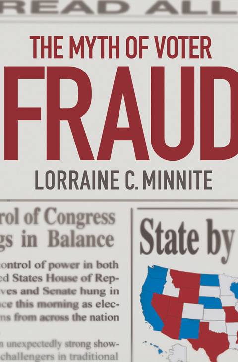 Cover image for book The Myth of Voter Fraud