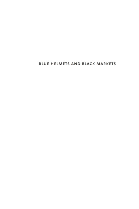 Cover image for book Blue Helmets and Black Markets