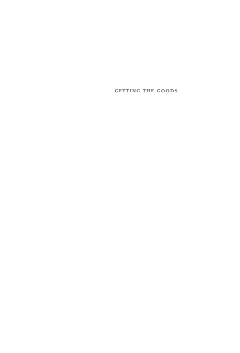 Cover image for book Getting the Goods