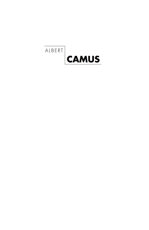 Cover image for book Albert Camus