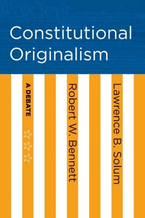 Cover image for book Constitutional Originalism