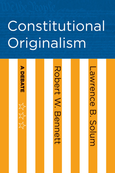 Cover image for book Constitutional Originalism