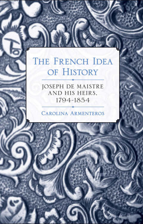 Cover image for book The French Idea of History