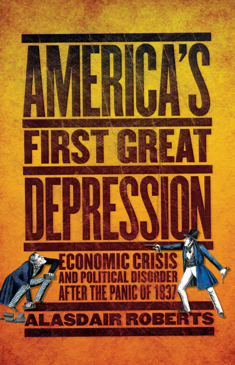 Cover image for book America's First Great Depression