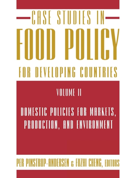 Cover image for book Case Studies in Food Policy for Developing Countries