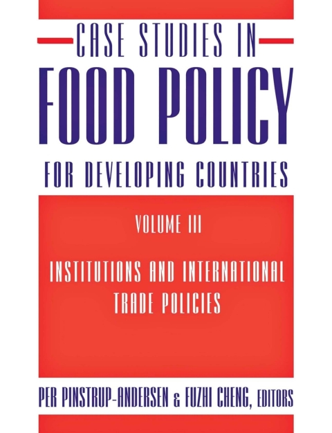 Cover image for book Case Studies in Food Policy for Developing Countries