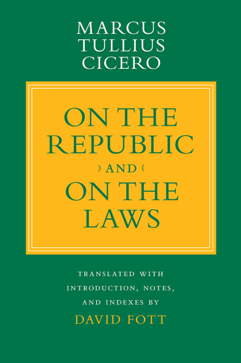 Cover image for book "On the Republic" and "On the Laws"