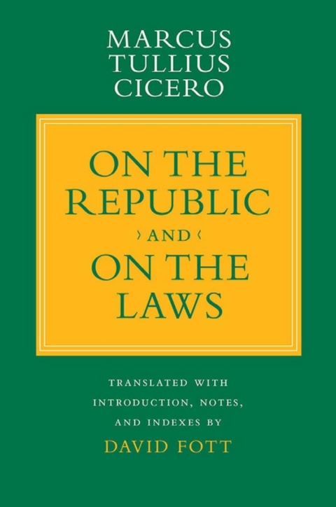 Cover image for book "On the Republic" and "On the Laws"