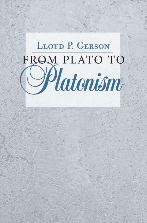 Cover image for book From Plato to Platonism